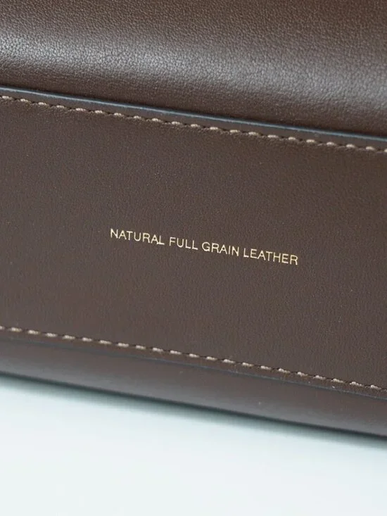 Coach Brooklyn Series Retro Brown Leather Shoulder Bag - Picture 5 of 9